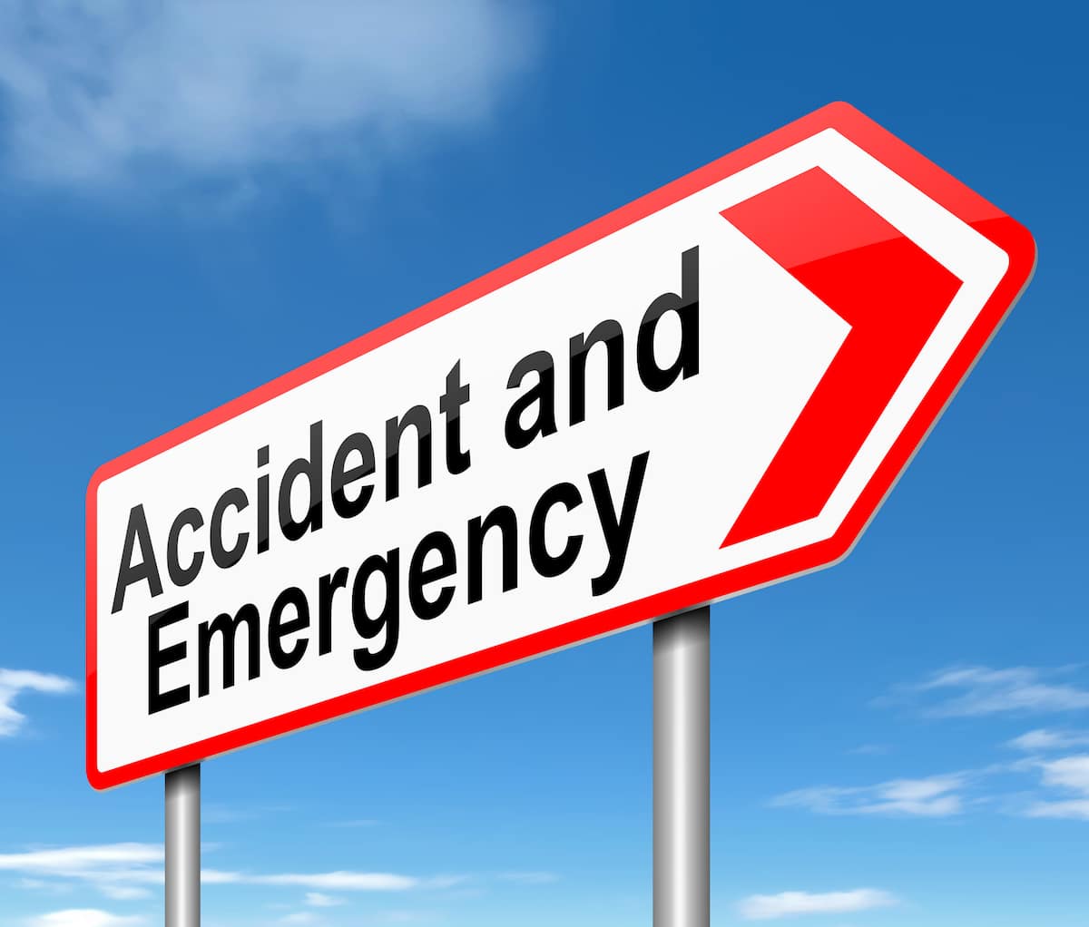 Accident and Emergency Sign